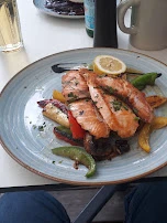 Lachsfilet Mit Gemüse